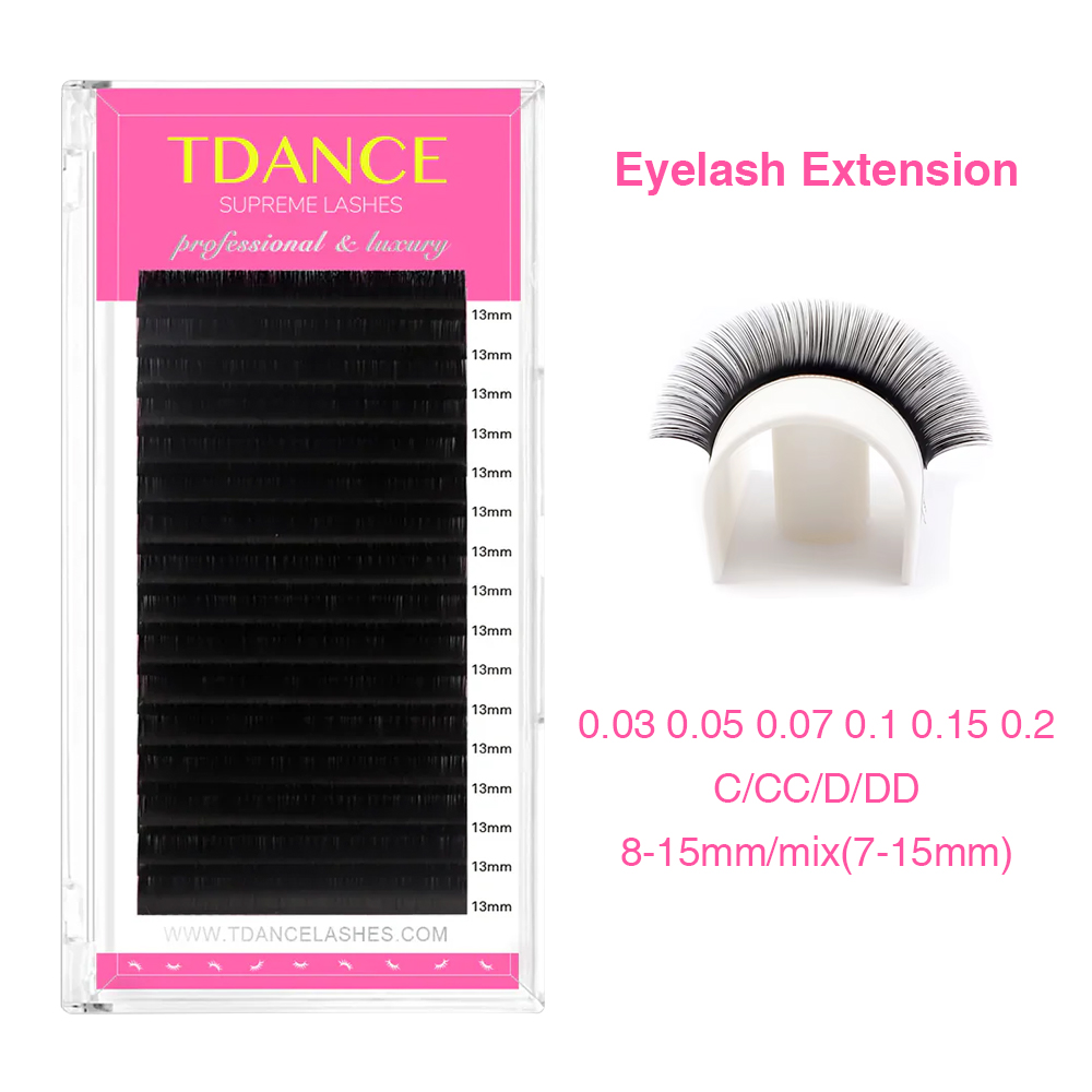 Eyelash Extension Korea - TDANCE ekstensi bulu mata 16 baris