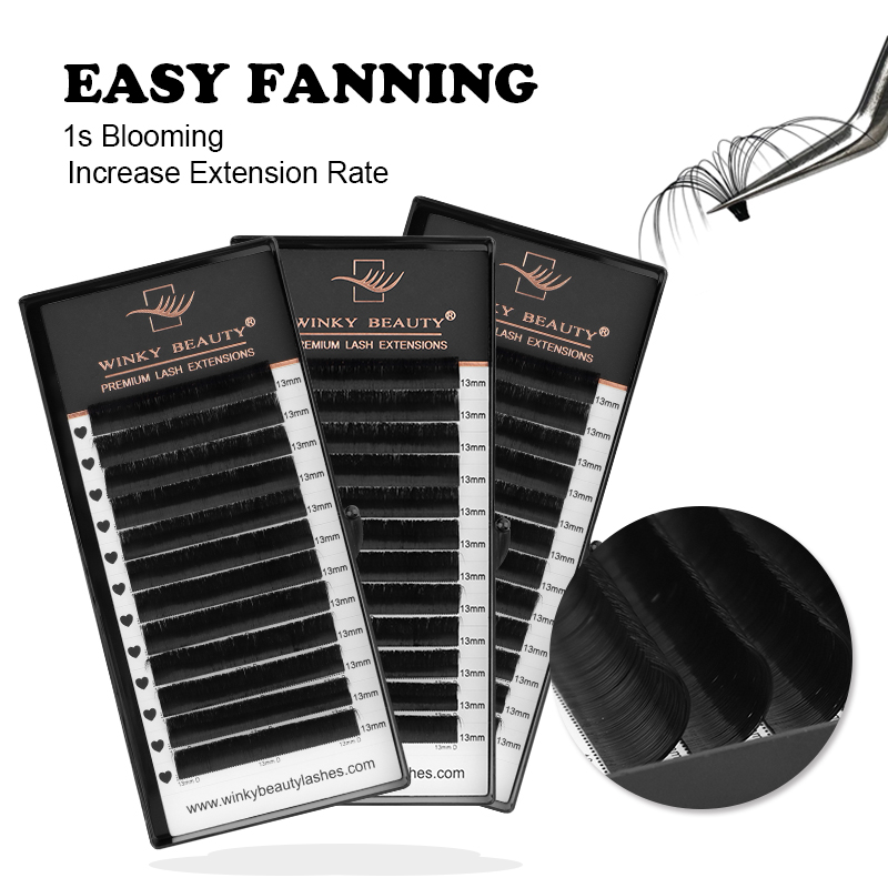 Eyelash Extension Mega Volume - Winky Beauty Bulu Mata Fan Mudah
