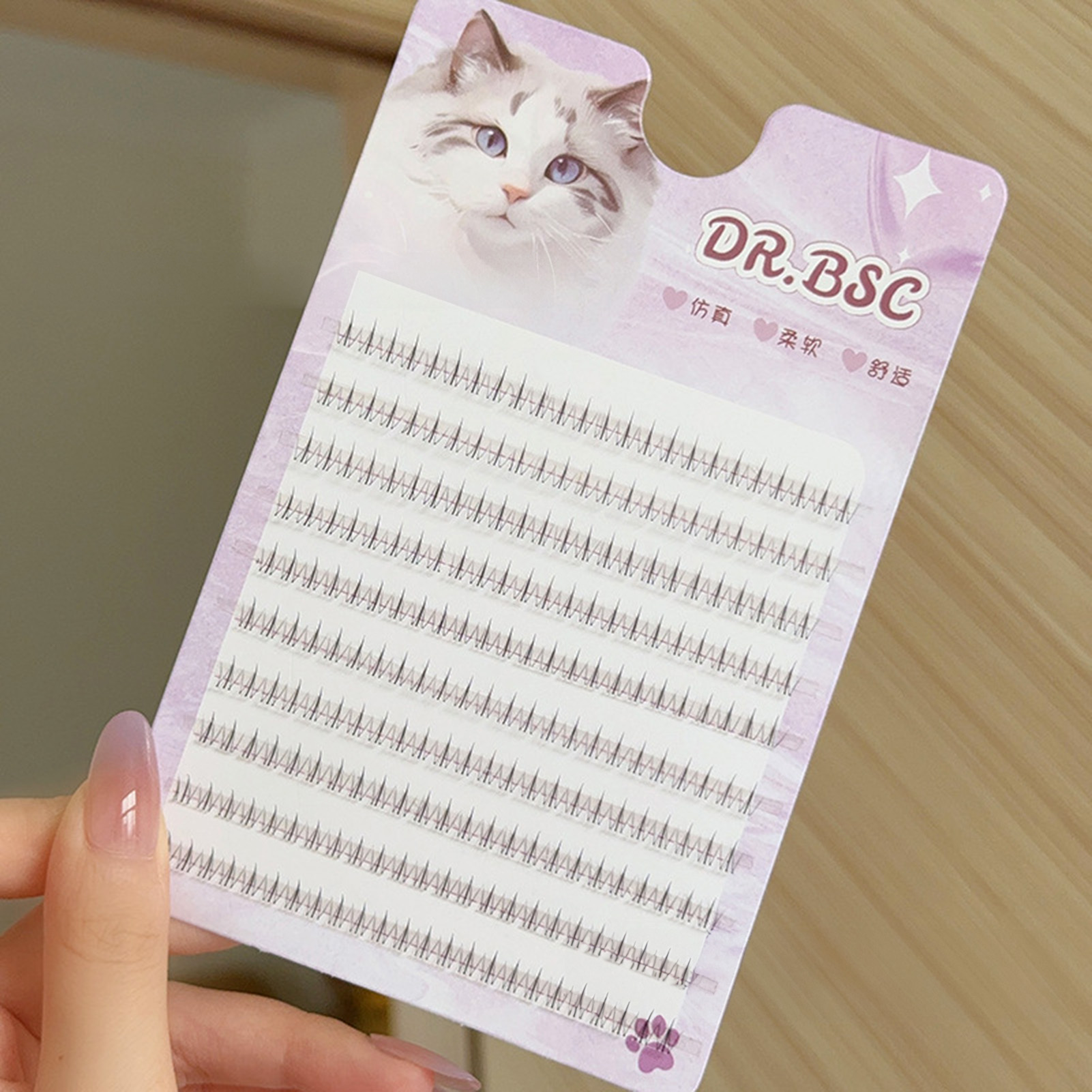 Eyelash Extension Korea - Bulu Mata Palsu Tipis untuk DIY,