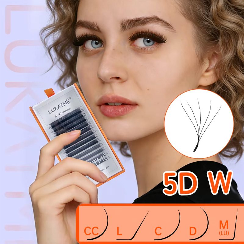 LUKATME 5D W Ekstensi Bulu Mat - Eyelash Extension Mega Volume ulasan dan harga