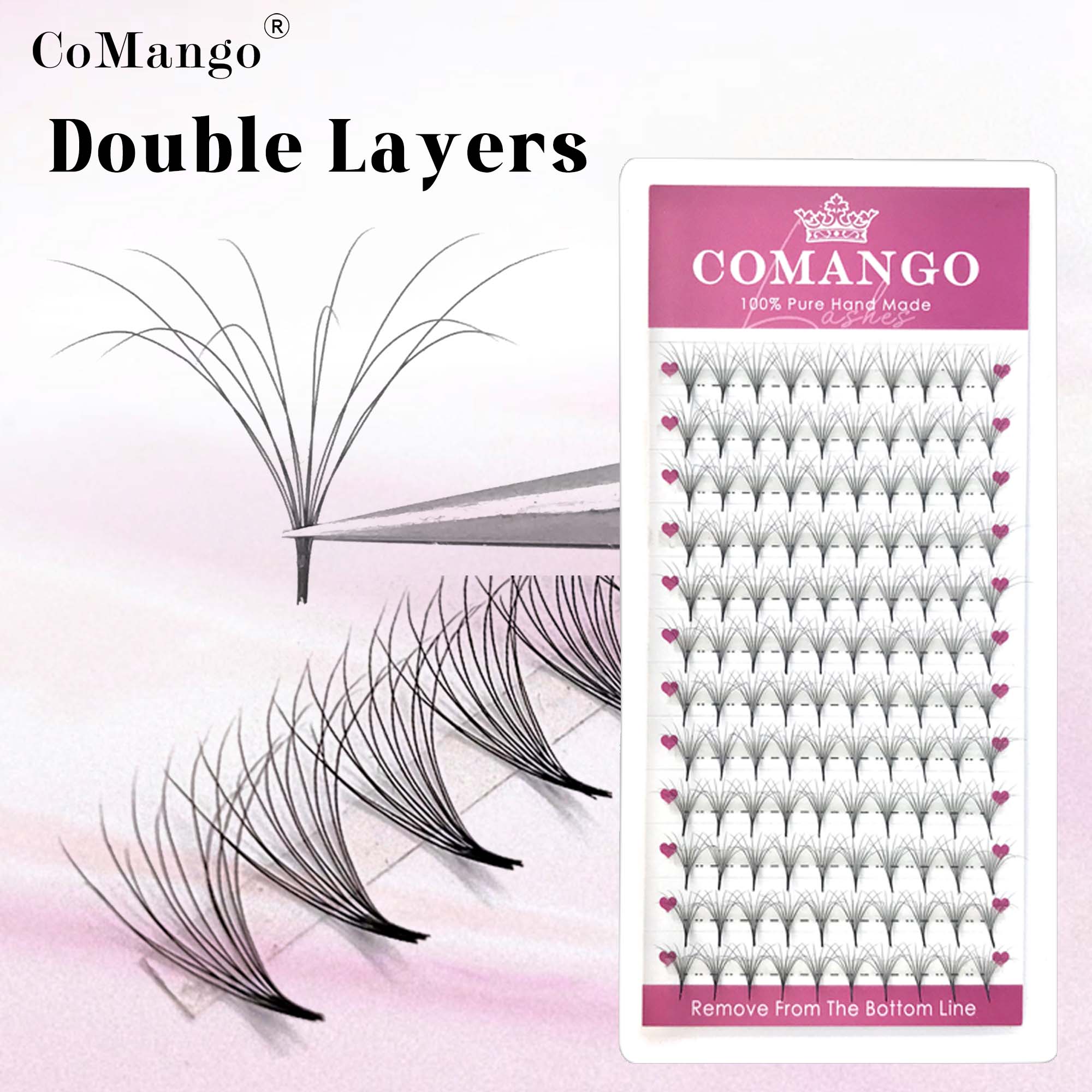 COMANGO cantik dua lapis berbu - Eyelash Extension Mega Volume ulasan dan harga