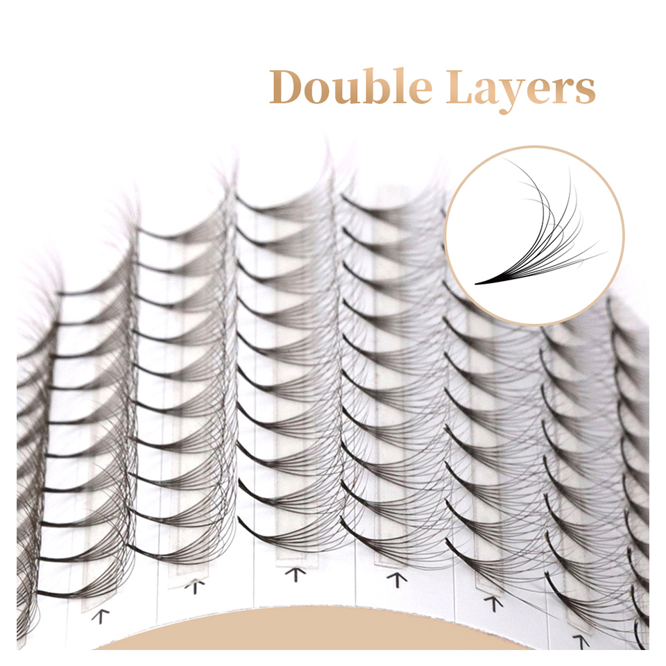AGUUD bulu mata palsu lapisan  - Eyelash Extension Mega Volume ulasan dan harga