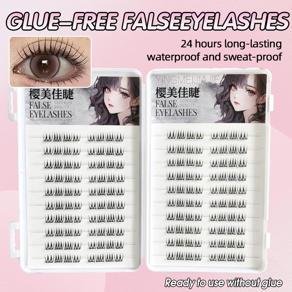 Bulu Mata Palsu Tanpa Lem Bent - Eyelash Extension Korea ulasan dan harga