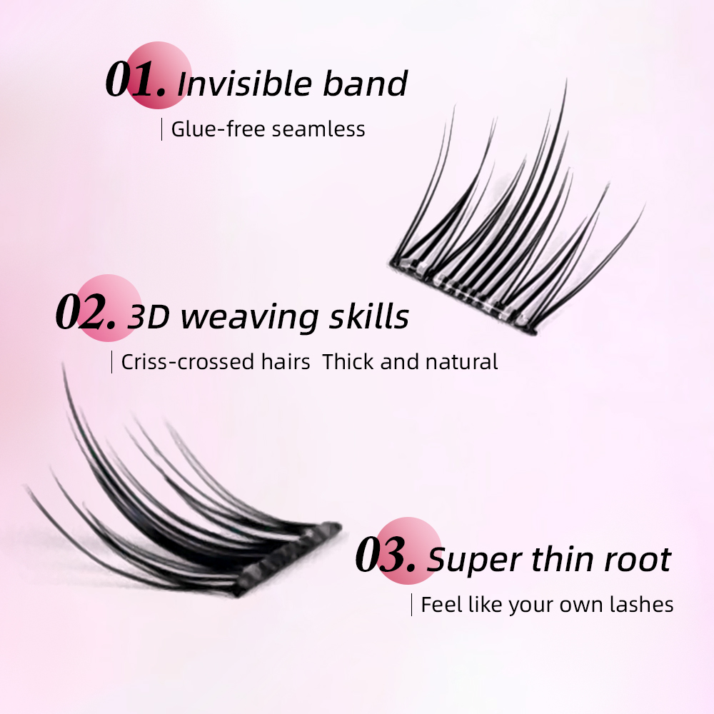 Yelix DIY Bulu Mata Cluster Pe - Eyelash Extension Korea ulasan dan harga