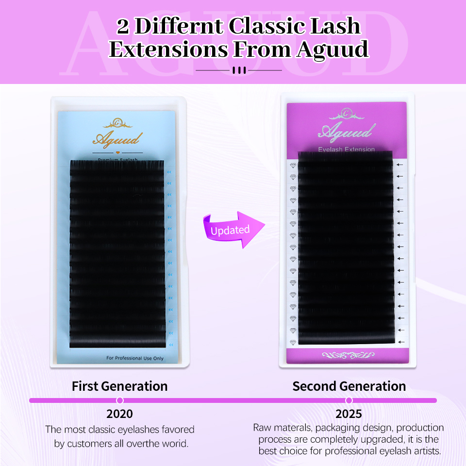 AGUUD 5 Baki/Lot Bulu Mata Pal - Eyelash Extension Mega Volume ulasan dan harga