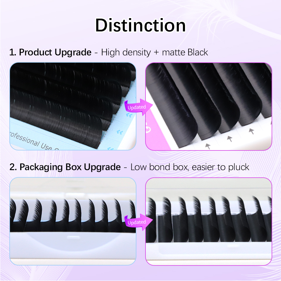 AGUUD 5 Baki/Lot Bulu Mata Pal - Eyelash Extension Mega Volume ulasan dan harga