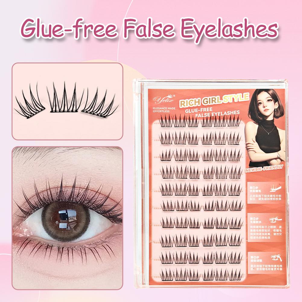 Bulu Mata Palsu Korea Tanpa Le - Eyelash Extension Korea ulasan dan harga