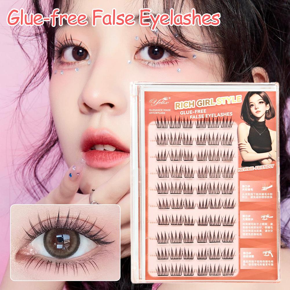Bulu Mata Palsu Korea Tanpa Le - Eyelash Extension Korea ulasan dan harga