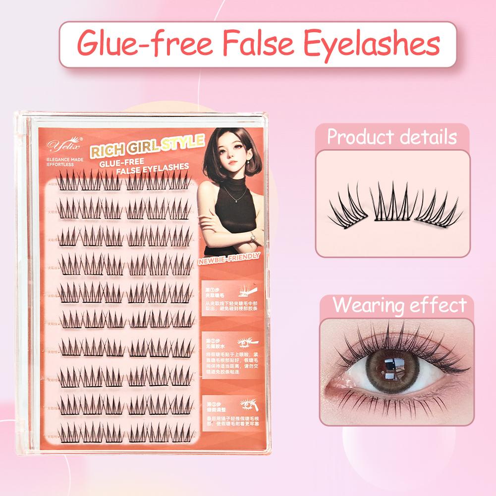 Bulu Mata Palsu Korea Tanpa Le - Eyelash Extension Korea ulasan dan harga